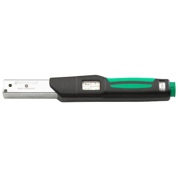 Stahlwille Tools Service MANOSKOP torque wrench w.mount, insert tools No.730NA/2 40-180 INLB 40-180 in-lb mount 9x12mm 50581102 - main